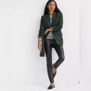 LOFT | Black Faux Leather Leggings - Smooth Finish, Size M, NWT